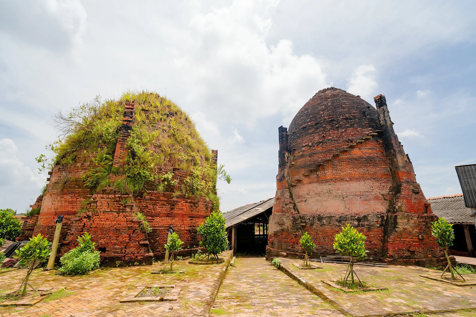 Lò gạch vùng Mang Thít, Vĩnh Long.